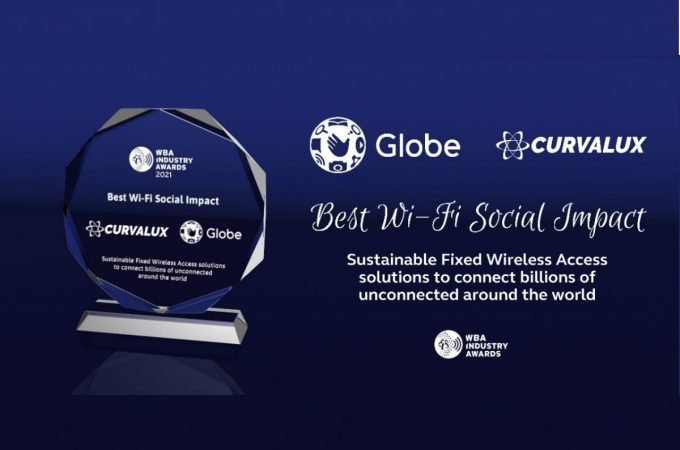 Globe, Curvalux bag WBA award for bridging connectivity gap