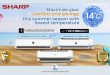 Stay Cool and Efficient This Summer with Sharp Air Conditioner