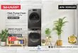 The Ideal Laundry Match Sharp Washing Machine and Heat Pump Dryer