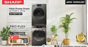 The Ideal Laundry Match Sharp Washing Machine and Heat Pump Dryer