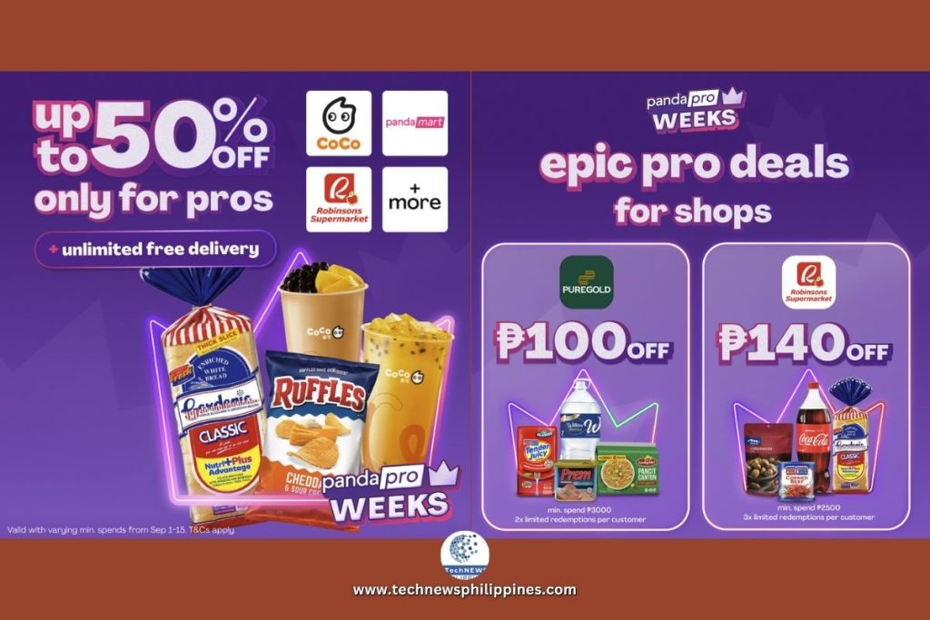 foodpanda PRO Weeks Offers Pro Deals for Shop and Unlimited Free Delivery