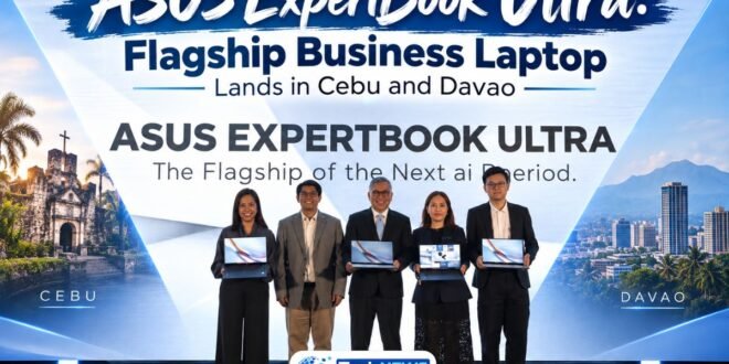 ASUS ExpertBook Ultra: Flagship Business Laptop Lands in Cebu and Davao